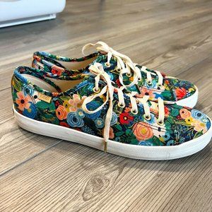 Keds x Rifle Paper Co. blossom sneakers (like new!)